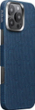 Mbrojtëse telefoni PITAKA Tactile Woven PTK, për iPhone 16 Pro Max, fibra aramid, blu e errët