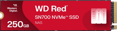 Disk SSD WD Red SN700, 250GB, M.2 2280 PCI-E x4 Gen3 NVMe