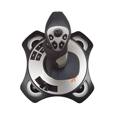 Joystick fluturimi PXN PXN-2113 PRO, me dridhje, për PC, i zi
