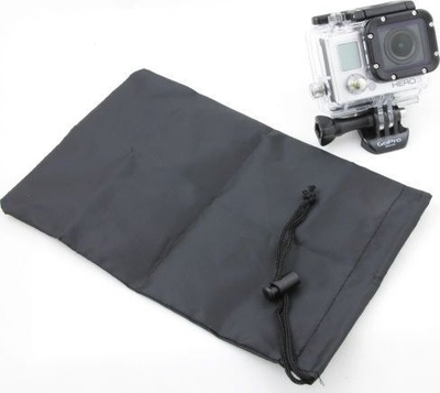 Set aksesorësh Xrec për GoPro Hero 5/4/3+/3 dhe SJCAM, me stativ fleksibël, kuti transporti, i zi
