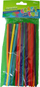 Shkopinj dekorativë Starpak, 19 cm, 80 copë shumëngjyrësh