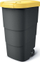 Канта за отпадоци Prosperplast Wheeler NBWB90-120C, 90L, со тркала, жолта