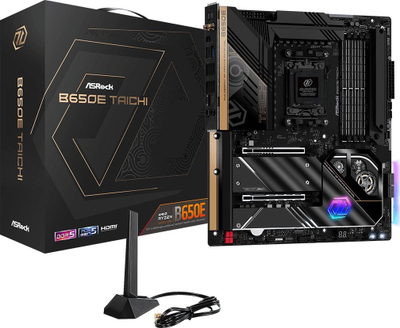 Pllakë amë ASRock B650E Taichi, socket AM5, DDR5, e zezë