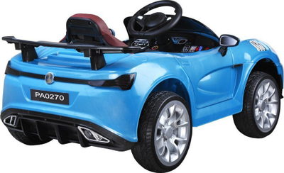 Makina elektrike për fëmijë Jokomisiada Cabrio PA0270, funksion lëkundjeje, deri 30 kg, e kaltër