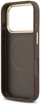 Kapak telefoni Guess Hardcase 4G Classic MagSafe, për iPhone 17 Pro Max, kafe