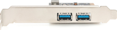 Kartë zgjerimi Digitus USB 3.0 me 2 porta, për PCI Express