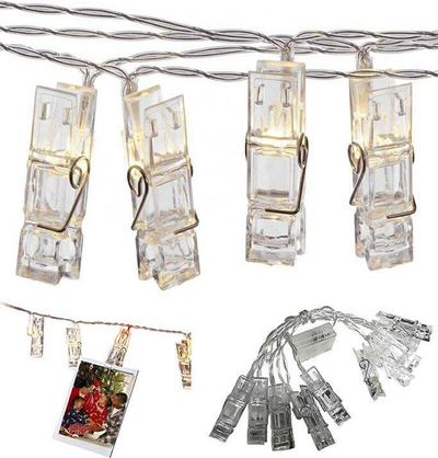 Dritë zbukuruese ECpower ZD73, 10 LED, 120cm, transparente