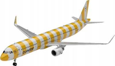 Maket avioni Revell Airbus A321 200 Condor, shkalla 1:144, plastik, shumëngjyrësh