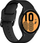 Rrip dore Puro Classic Leather Band për Samsung Galaxy Watch 4 dhe Watch 4 Classic, lëkurë natyrale, i zi