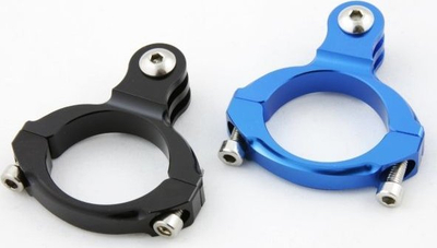 Mbajtëse biçiklete XREC Bicycle Mount, metal alumini, për GoPro Hero, ngjyrë e zezë
