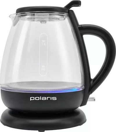 Ibrik elektrik Polaris PWK 1077CGL, 1L, trup xhami, i zi