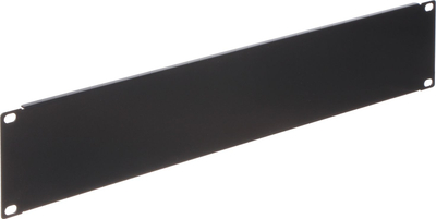 Panel mbulues për kabinet RACK 19" Z19-2U*P2, 2U, set 2 copë, i zi