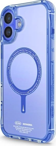 Mbulesë telefoni Skinarma Saido për iPhone 16 Plus, MagSafe, TPU, blu