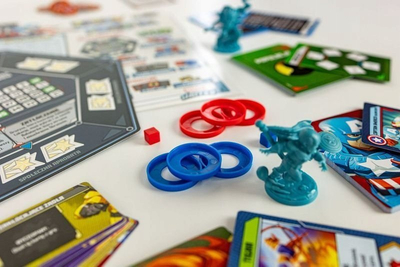 Zgjerim loje me tabela Portal Games Marvel United Civil War, edicioni polonisht