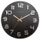 Orë muri Nextime Classy Round in Walnut 3082br