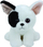 Lodër pellushi Ty Beanie Babies Marcel French Bulldog, 33 cm, e bardhë me njolla