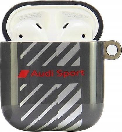 Kapak Audi IML Sport për AirPods 1/2, i zi