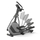 Orbitrek Horizon Fitness Andes 7.1, 30 nivele rezistence, ekran LCD, gri