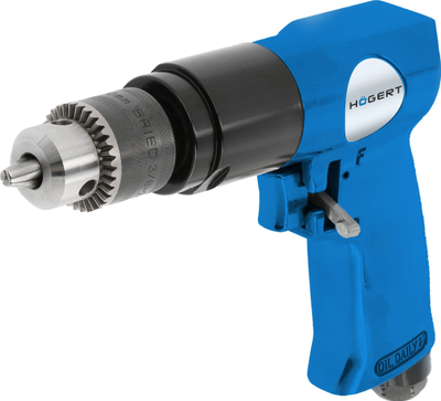 Stërvitëse me ajër Hogert Technik HT4R635, 1800 RPM, mandrinë 3–10 mm, blu