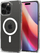 Set mbrojtës Spigen Ultra Hybrid MagSafe, për iPhone 16 Pro Max, me xham mbrojtës, i bardhë
