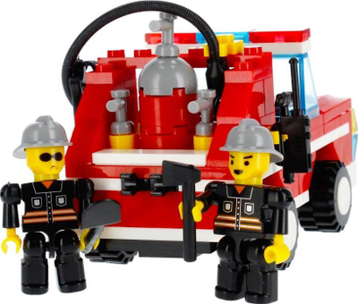 Сет за градење Alle Blox Firefighters, 140 парчиња, за деца 6+
