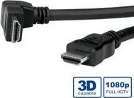 Kabllo HDMI Roline 11.04.5626, 2m, High Speed me Ethernet, e zezë