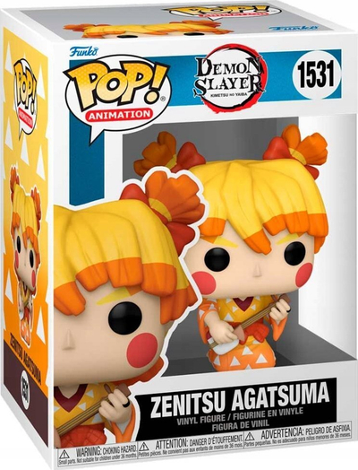 Figurë vinyl Funko POP Demon Slayer Zenitsu Agatsuma Kimono, për koleksion, shumëngjyrëshe