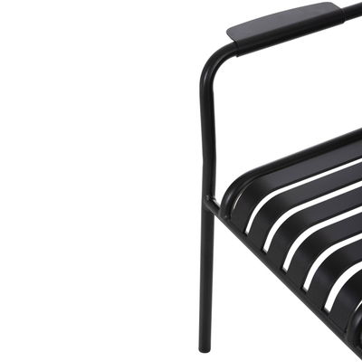 Kolltuk alumini Rachel 63x58x85Hcm (HM6088.01), zezë