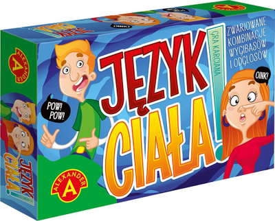 Loja me letra Alexander Body Language, për familje, 60 letra, me ngjyra