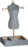 Kuti dekorative Gift Decor Footed Box, kadife, 12 x 40 x 24 cm, gri