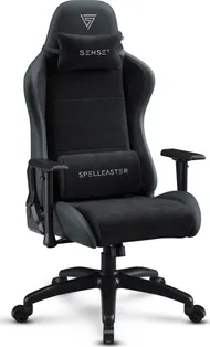 Karrige SENSE7 Spellcaster FUKU XL, material+lëkurë, e zezë