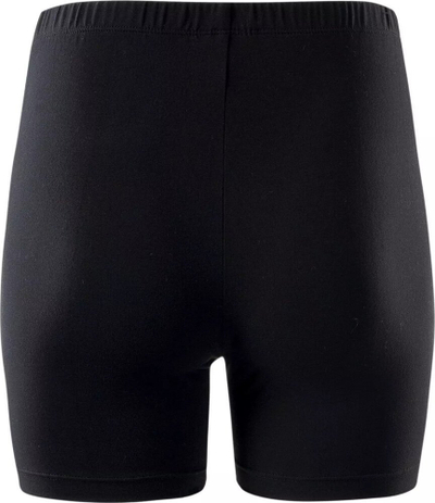 Shorc sportiv për goca IQ Silky 1/2, elastik, thahet shpejt, i zi