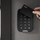 Tastjerë pa tela Ajax KeyPad Plus 38252.83.BL1, për sistem alarmi, e zezë
