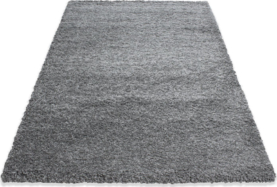 Tapet Ayyildiz Rugs Life Shaggy 1500, me push të lartë, drejtkëndësh, gri