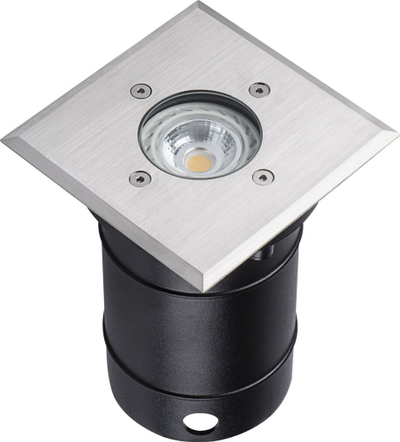 Ndriçues tokësor Kanlux BERG 7173, GU10, 10W, inox