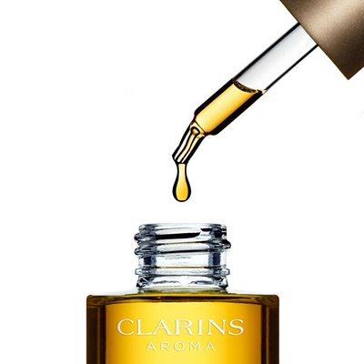 Vaj për fytyrë për lëkurë të thatë Clarins Santal, 30 ml