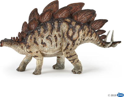 Фигурина диносаурус Папо стегосаурус, реалистичен модел, многуобоен