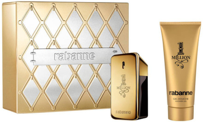 Set parfum burrash Paco Rabanne 1 Million, EDT 50 ml, xhel dushi 100 ml