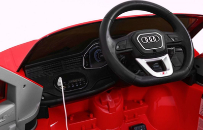 Makine elektrike për fëmijë Audi Q8 LIFT PA.JJ2066.CR, 12V, me telekomandë, e kuqe