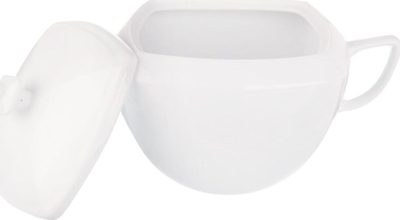 Terrinë për supë Orion, 3.5L, porcelan, e bardhë
