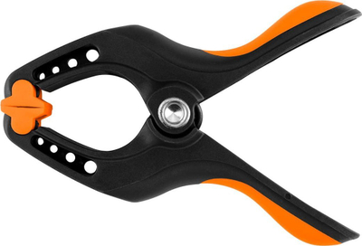 Kllapë suste Neo Tools 3"/75 mm, plastike, zezë portokalli