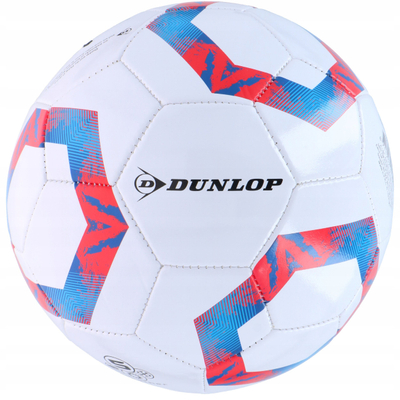 Top futbolli Dunlop Black, nr. 5, i zi