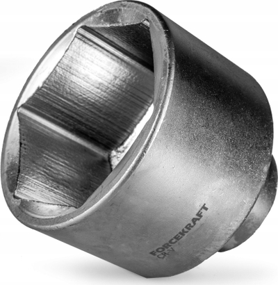 Dops gjashtëkëndor FORCEKRAFT 70 mm, lidhje 1", çelik CrV