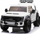 Електричен автомобил за деца Ford Super Duty, 12V, 2 седишта, бел