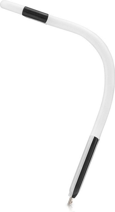 Kabllo USB eXc KABEXCLAMPMUSBWHBL, USB A në micro USB, me dritë LED, bardh e zi