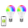 Llambë inteligjente LED Gosund WB4, 9W, E27, RGB, set 2 copë