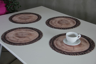 Set nape tryeze Bertoni Robina, 4 copë, 33 cm, poliestër