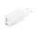 Karikues muri 4smarts PDPlug Trio 540402, 65W GaN, 2x USB-C 1x USB-A, i bardhë