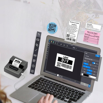 Принтер за етикети Phomemo M221, термички, Bluetooth iOS Android, црн
