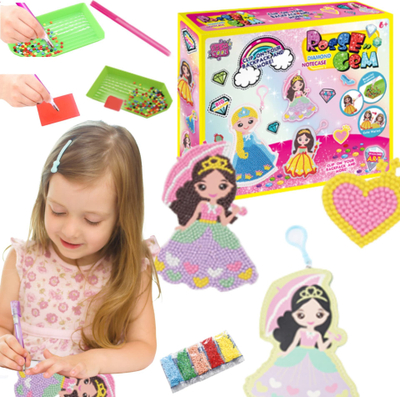 Set pikturimi me diamante 5D Diamond Embroidery, mozaik dekorativ, shumëngjyrëshe